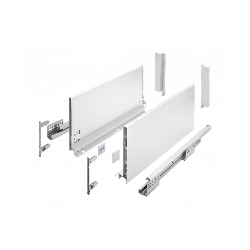Zásuvka GTV AxisPRO, výška D-200 mm, bílý