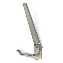 věšák Colin XL 1871, lesklý eloxovaný hliník AL62