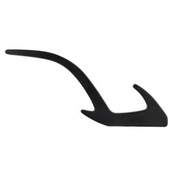 věšák Glen XL 2432, černá matná PB12