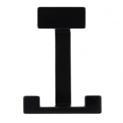 věšák Kara L 2324, černá matná PB12