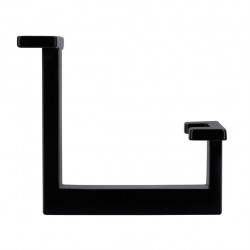 věšák Kara L 2324, černá matná PB12