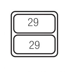 Sorter Linea 580 Plus, 2x29 L