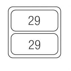 Sorter Linea 580EVO/400 2x29 L