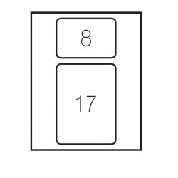 Sorter Concept 560 4050B, 17 L+8 L