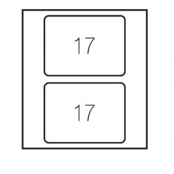 Sorter Concept 560 4550B, 2x17 L