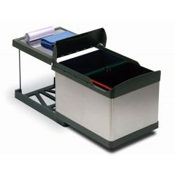 Sorter Linea 503, nerez, 2x16 L