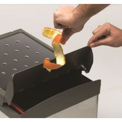 Sorter Linea 504, nerez, 2x7,5 L+16 L