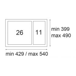 Sorter Sistema 9XL 600A, 26L+11 L