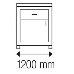 Sorter Sistema 905, 2x7,5L+3x16 L