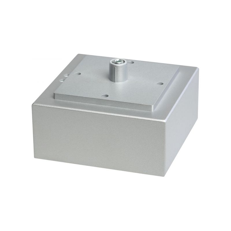 Nožička 704R, 100x100 mm, šedá RAL 9006