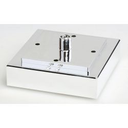 Nožička 704R, 100x100 mm, chrom