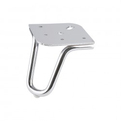 Nábytková nožička NNK001, lesklý chrom