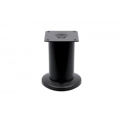 Nábytková nožička FS001, Ø50 mm černá matná