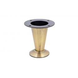 Nábytková nožička FS010, staromosaz