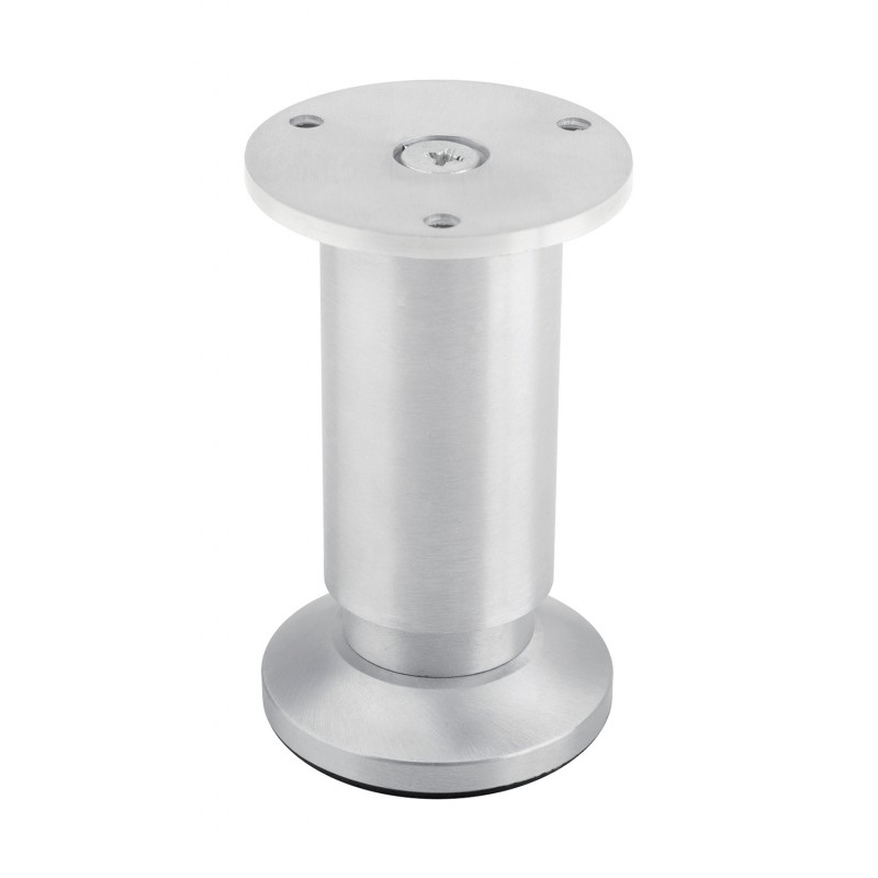 Nábytková nožička FA 005, broušený hliník