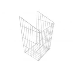 Koš na prádlo pro výklopná dvířka, bílý