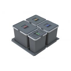 Vestavěný Sorter Metropolis 60, 15L+10L+10L+6 L