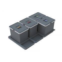 Vestavěný Sorter Metropolis 90, 4x15 L