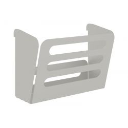 Koš BOX pro rám do užitkové skříně, bílý