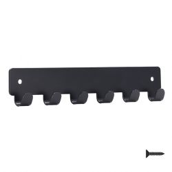 věšák Harry 1603, černá matná PB12