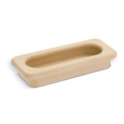 dřevěná zápustná úchytka Vasca M30, buk nelakovaný