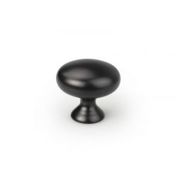 knopek Prosperity, černá matná