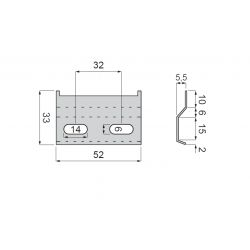 Montážní lišta ZM-295