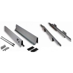 Zásuvka ModernBox - 141 mm, šedý