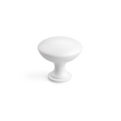 knopek Glad, bílá matná