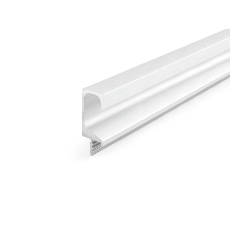 Hliníkový narážecí profil Olini 3000, imitace nerezi