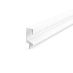 Hliníkový narážecí profil Olini 3000, bílá matná