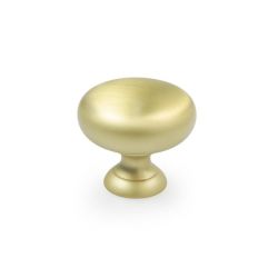 knopek Toronto, broušená zlatá matná