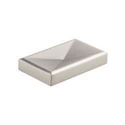 knopka Envel, broušený nikl