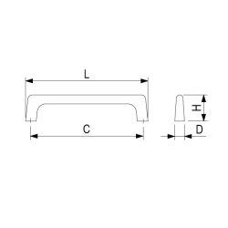 madlo Cub, černá matná
