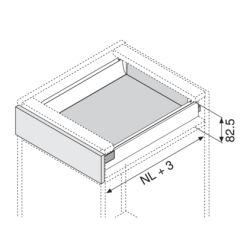Tandembox Antaro N, bílá, 30 kg