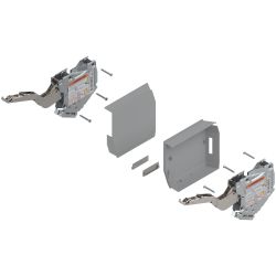 Blum Aventos HK-S, mechanismus TIP-ON, šedý
