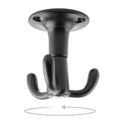 věšák Twist, černá matná