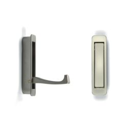 zápustný věšák Dyan, matný nikl