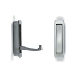 zápustný věšák Dyan, matný chrom