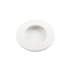 plastová zapuštěná úchytka Into, bílá