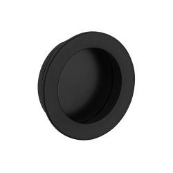 kulatá zápustná úchytka Kaniva, černá matná