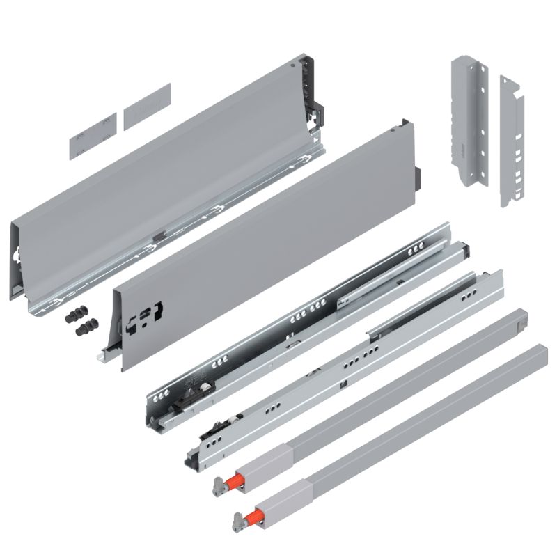 Tandembox Antaro D-boky K, šedá, 30 kg