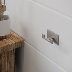 Nalepovací věšák Monaco 2622, nikl jemně broušený ZN21K