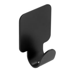 Nalepovací věšák Dela 2178, černá matná PB12K