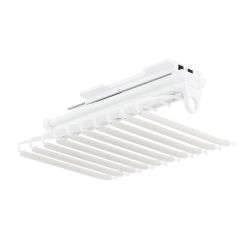 Výsuvný věšák na kalhoty, WB-670, bílý