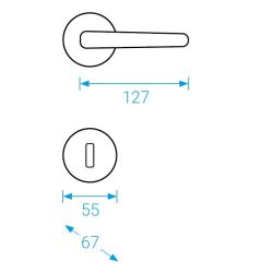 klika GIUSSY R - nerez