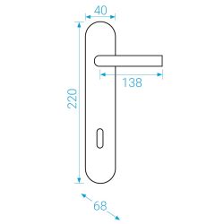 klika Plaza - nerezové kování