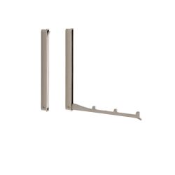 zápustný věšák Luke XL 2227, nikl jemně broušený ZN21