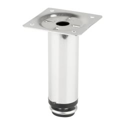 Nábytková nožička FS014, lesklý chrom