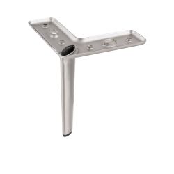 Nábytková nožička FS006, matný nikl